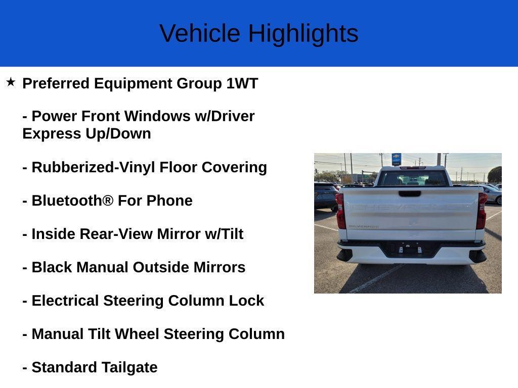 new 2024 Chevrolet Silverado 1500 car, priced at $34,145