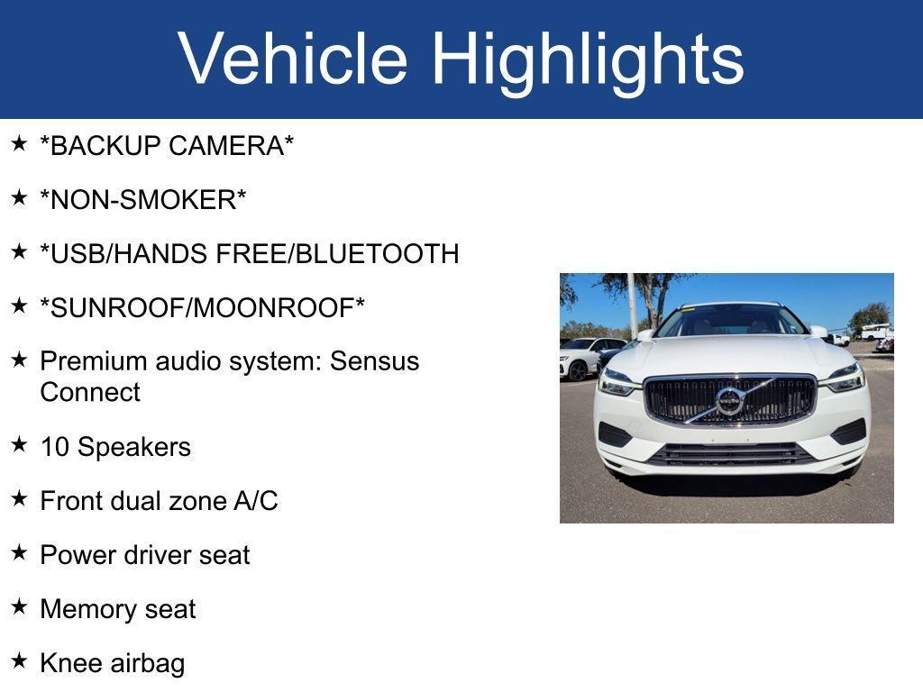 used 2020 Volvo XC60 car, priced at $24,700