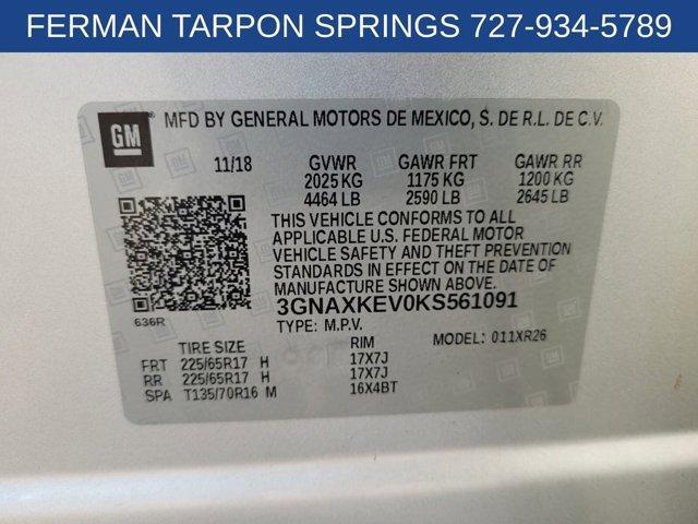 used 2019 Chevrolet Equinox car, priced at $16,331