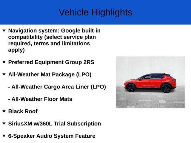new 2025 Chevrolet Equinox EV car, priced at $42,310