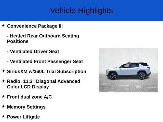 new 2026 Chevrolet Equinox car, priced at $33,665