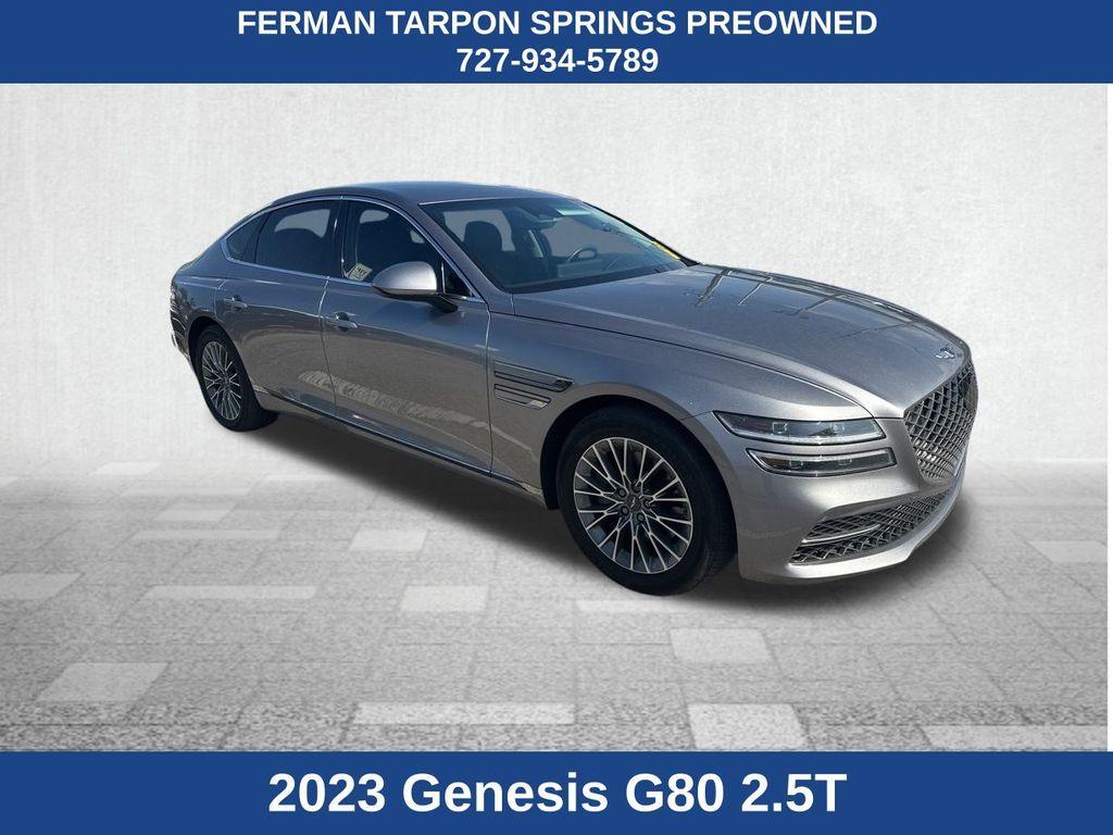 used 2023 Genesis G80 car, priced at $39,000