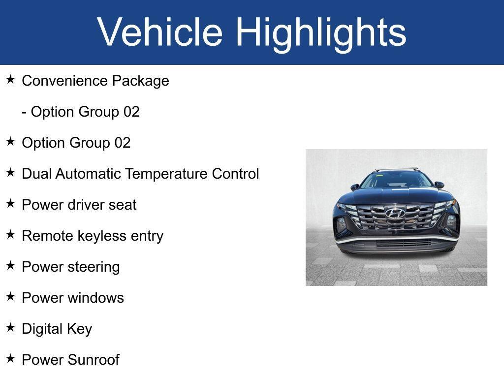 used 2022 Hyundai Tucson car, priced at $21,351
