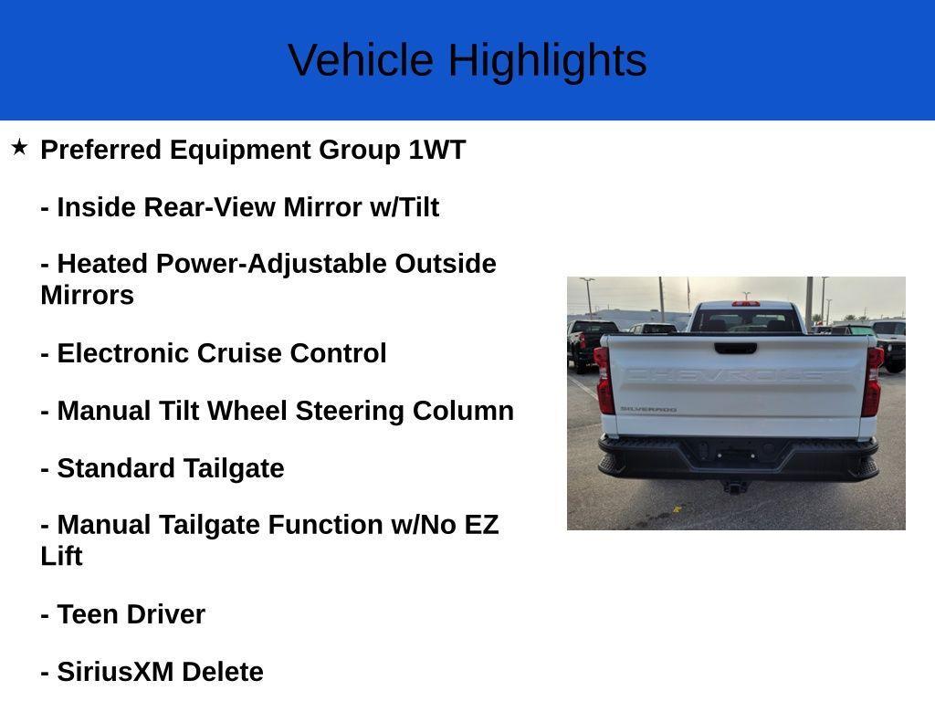 new 2025 Chevrolet Silverado 1500 car, priced at $39,855