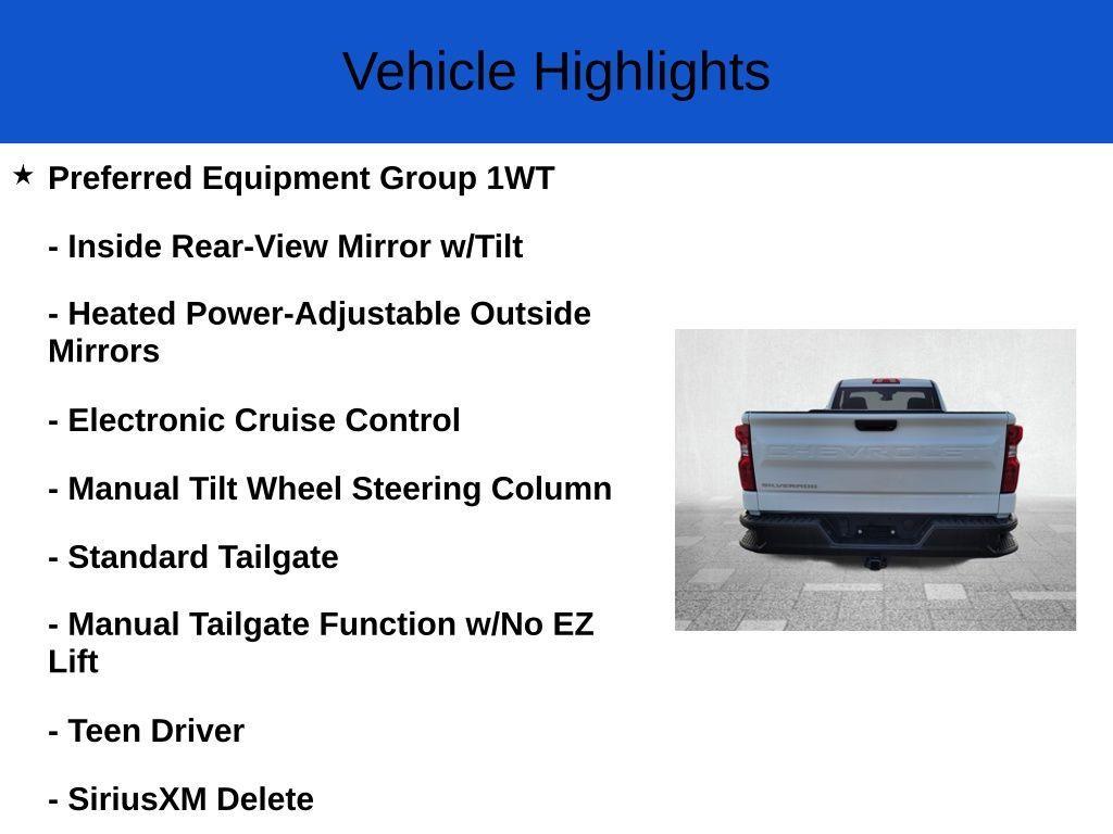 new 2025 Chevrolet Silverado 1500 car, priced at $39,605