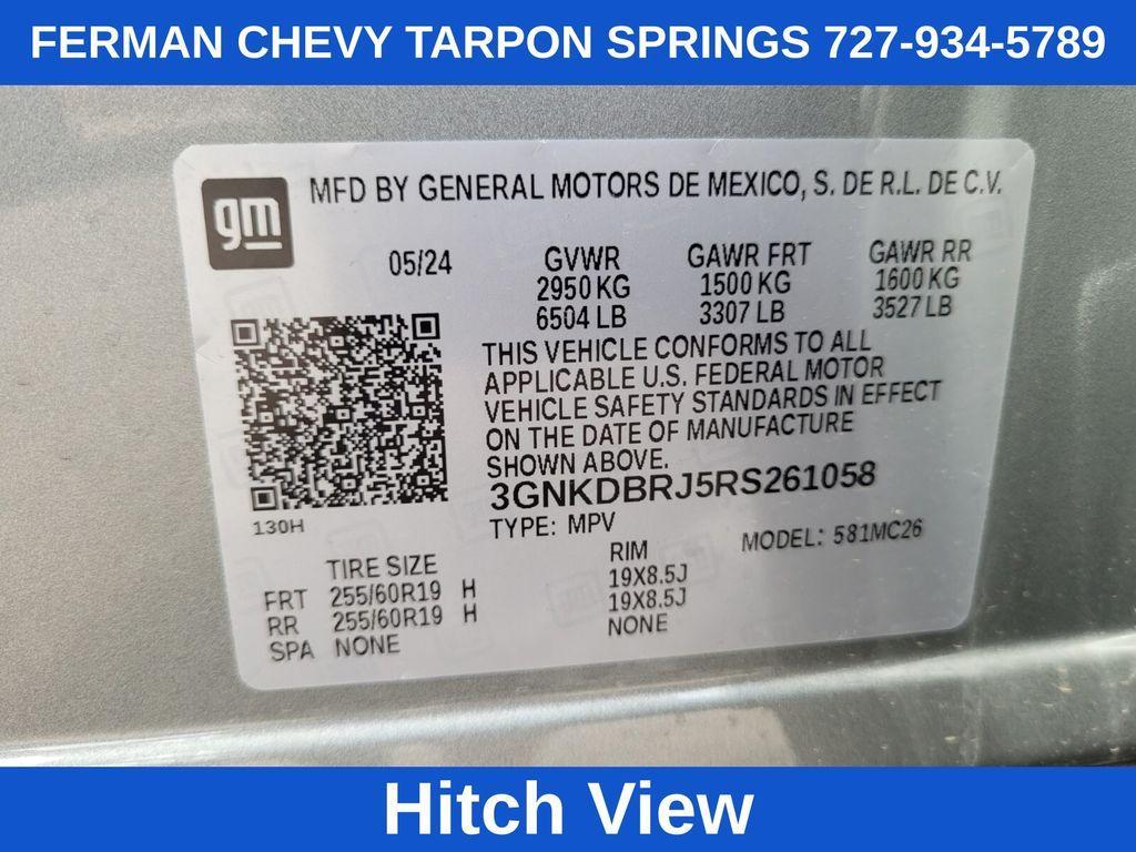 new 2024 Chevrolet Blazer EV car, priced at $46,195