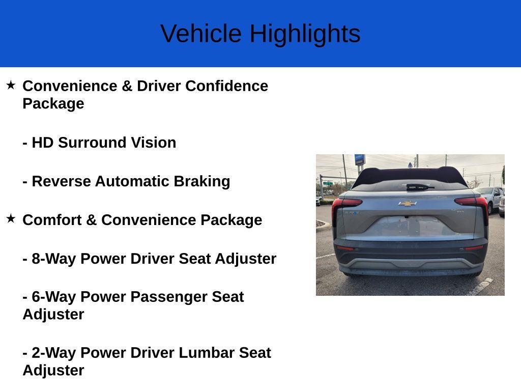 new 2024 Chevrolet Blazer EV car, priced at $46,195