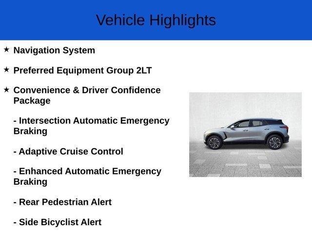 new 2024 Chevrolet Blazer EV car, priced at $41,195