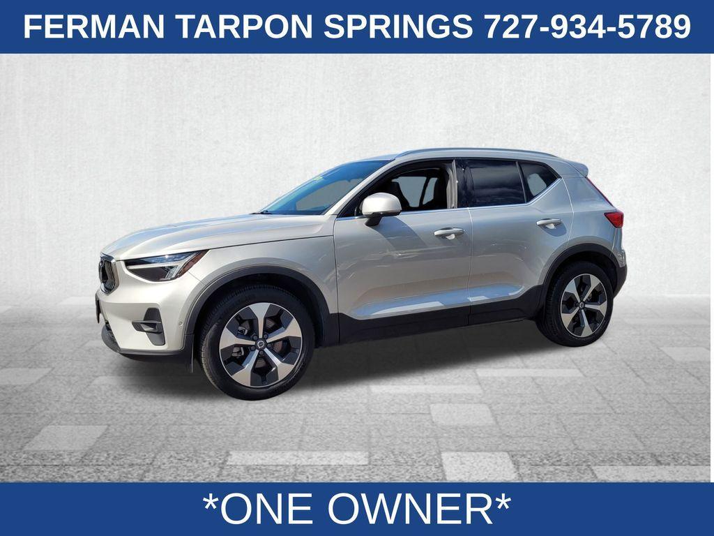 used 2025 Volvo XC40 car, priced at $43,800