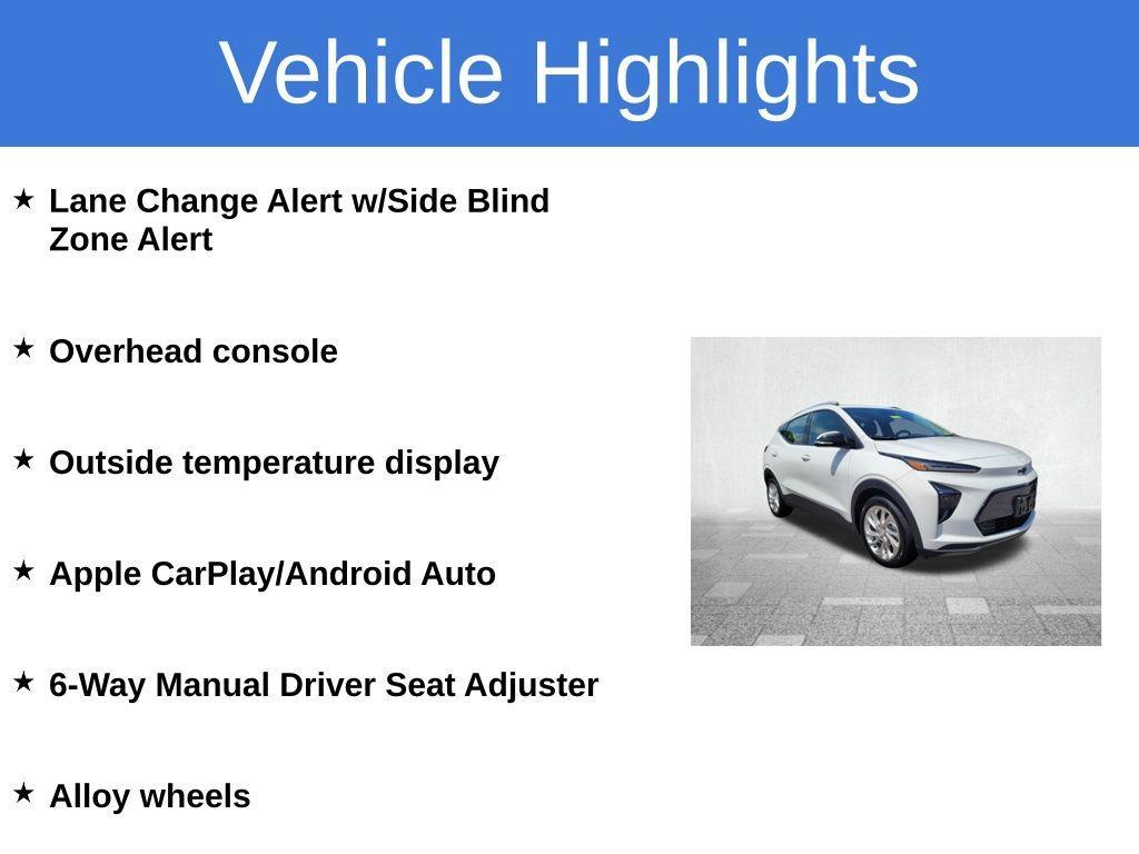 used 2023 Chevrolet Bolt EUV car, priced at $21,000