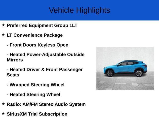 new 2025 Chevrolet Trax car, priced at $23,085