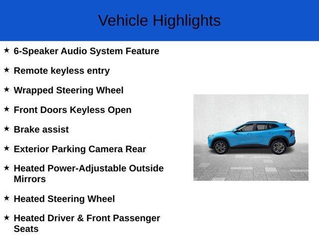 new 2025 Chevrolet Trax car, priced at $23,085