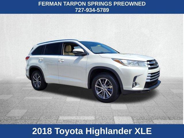 used 2018 Toyota Highlander car, priced at $25,500