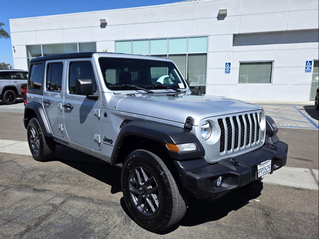 used 2024 Jeep Wrangler car, priced at $34,500