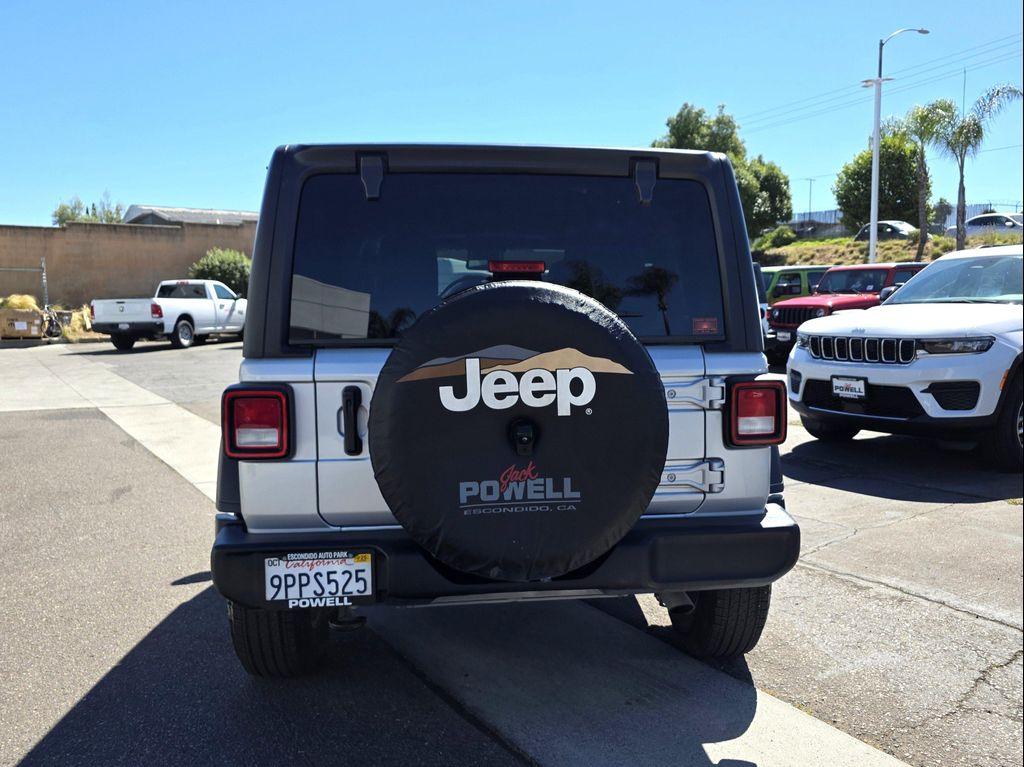used 2024 Jeep Wrangler car, priced at $34,500