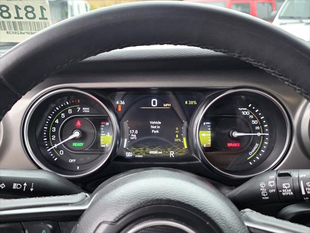 used 2023 Jeep Wrangler 4xe car, priced at $33,900