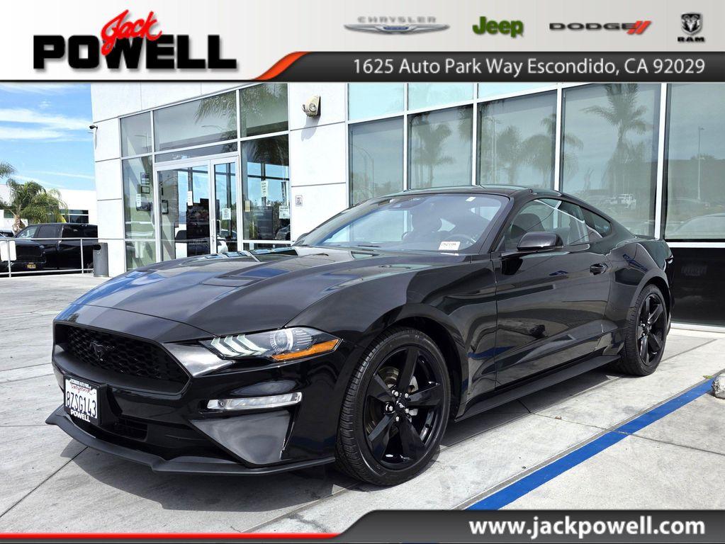 used 2021 Ford Mustang car, priced at $23,900