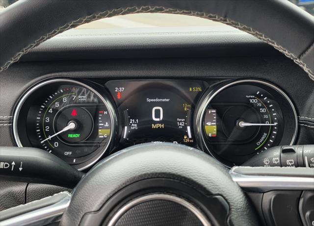 used 2023 Jeep Wrangler 4xe car, priced at $36,500