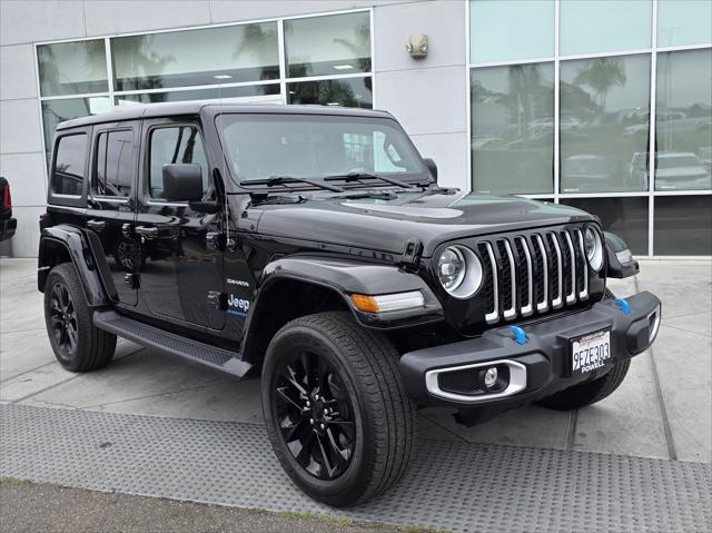 used 2023 Jeep Wrangler 4xe car, priced at $36,500