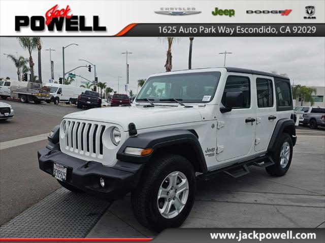 used 2018 Jeep Wrangler Unlimited car, priced at $28,900