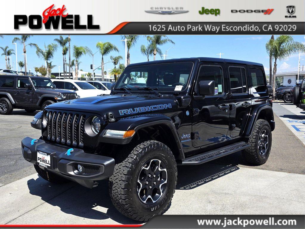 used 2023 Jeep Wrangler 4xe car, priced at $38,500