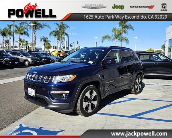 used 2018 Jeep Compass car, priced at $17,900