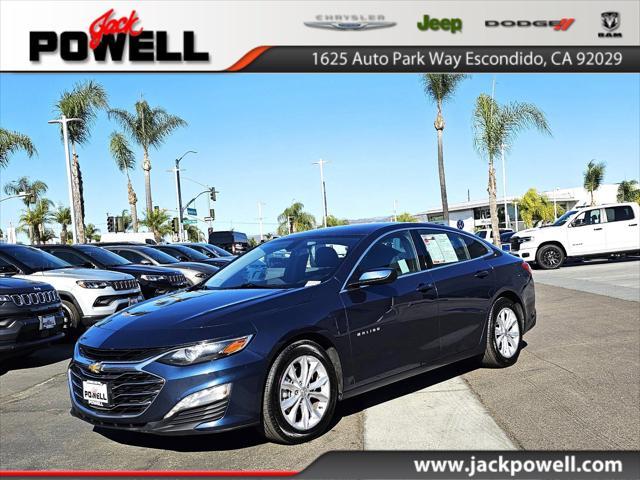 used 2022 Chevrolet Malibu car, priced at $16,900