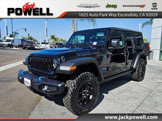 new 2024 Jeep Wrangler 4xe car, priced at $49,465