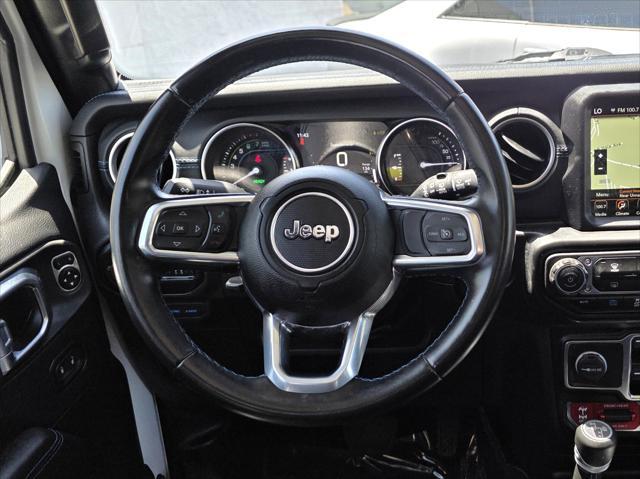used 2022 Jeep Wrangler Unlimited 4xe car, priced at $37,900