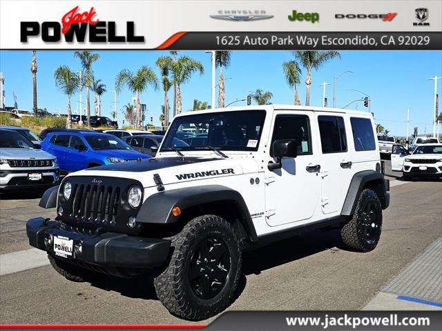 used 2017 Jeep Wrangler car, priced at $24,900