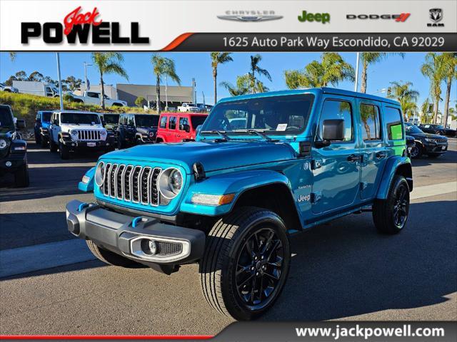 new 2024 Jeep Wrangler 4xe car, priced at $53,000