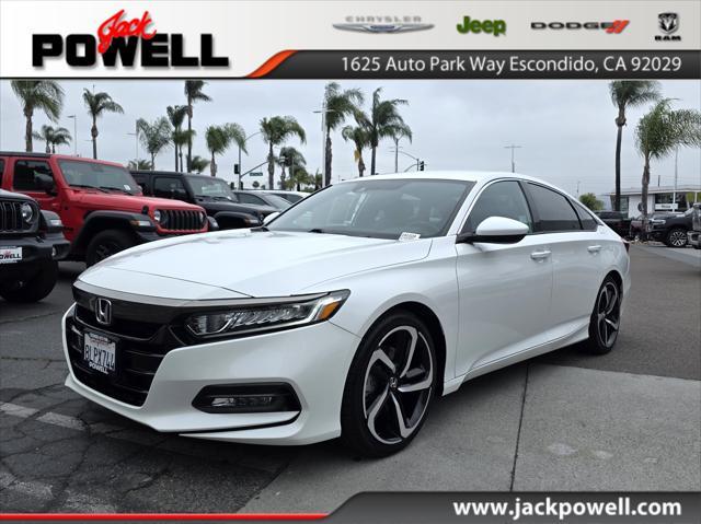 used 2019 Honda Accord car, priced at $20,900