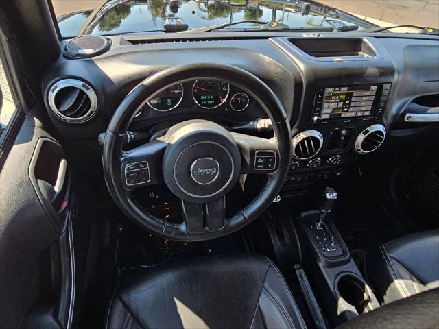 used 2017 Jeep Wrangler Unlimited car, priced at $21,900