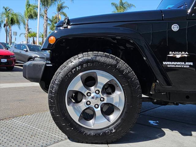 used 2017 Jeep Wrangler Unlimited car, priced at $21,900