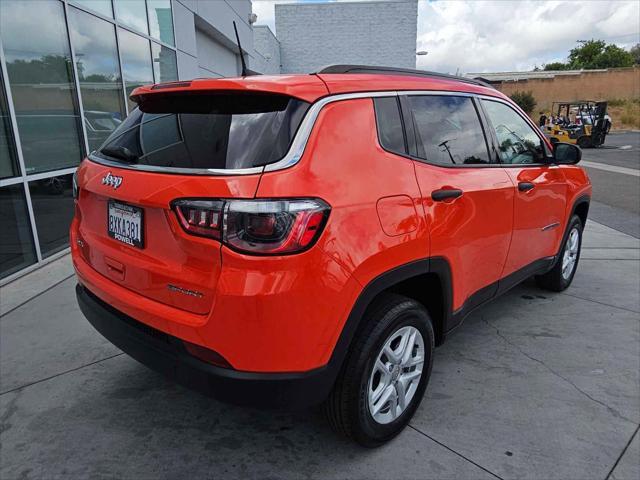 used 2021 Jeep Compass car, priced at $18,900