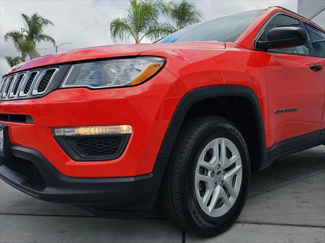 used 2021 Jeep Compass car, priced at $18,900