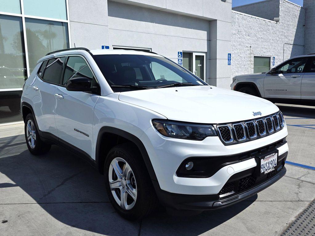 used 2023 Jeep Compass car, priced at $23,500