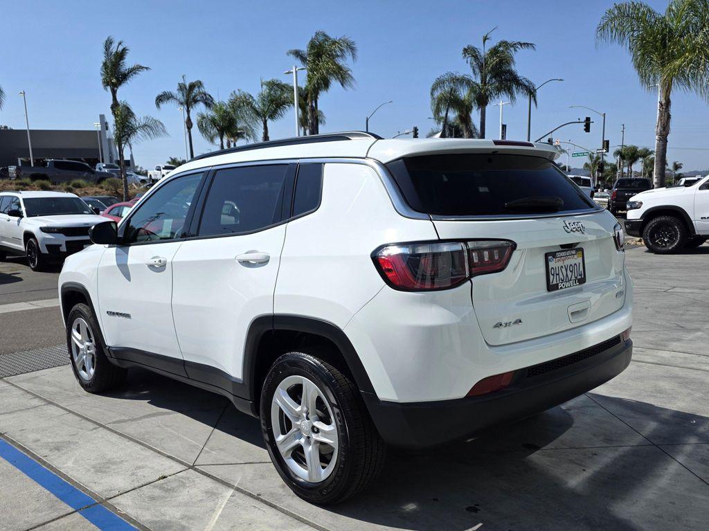 used 2023 Jeep Compass car, priced at $23,500