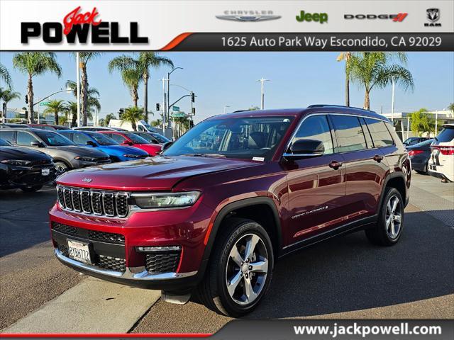 used 2021 Jeep Grand Cherokee L car, priced at $33,900