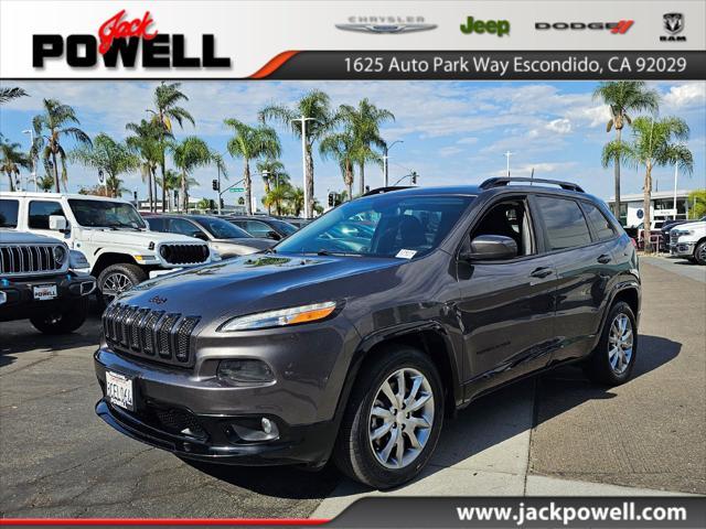 used 2018 Jeep Cherokee car, priced at $14,900