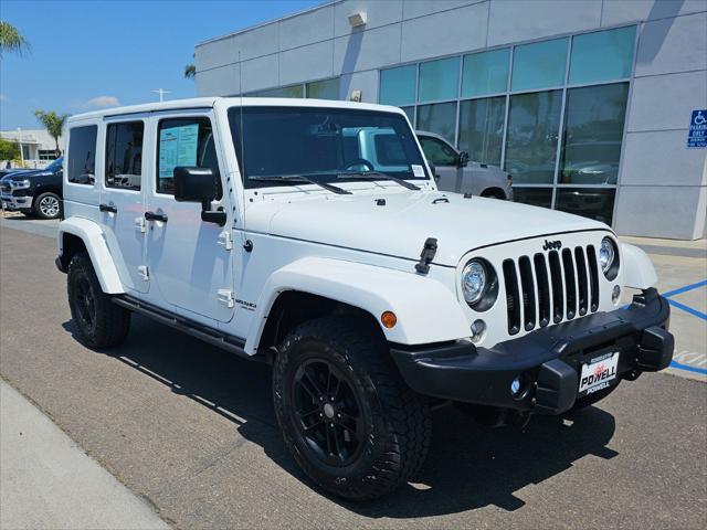 used 2017 Jeep Wrangler Unlimited car, priced at $25,900