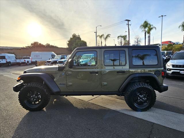 new 2025 Jeep Wrangler 4xe car, priced at $49,625