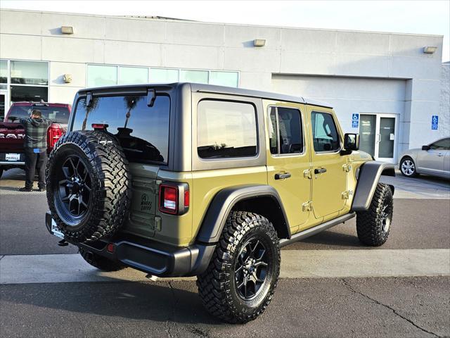 new 2025 Jeep Wrangler 4xe car, priced at $49,625