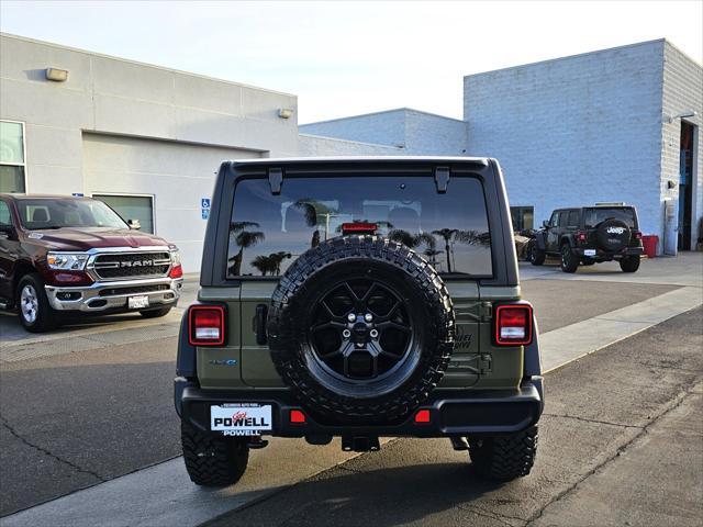 new 2025 Jeep Wrangler 4xe car, priced at $49,625