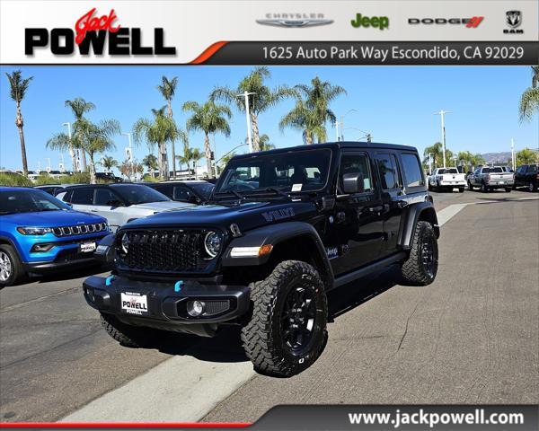 new 2024 Jeep Wrangler 4xe car, priced at $49,465