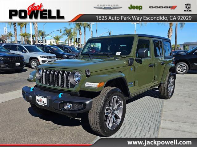 new 2024 Jeep Wrangler 4xe car, priced at $44,975
