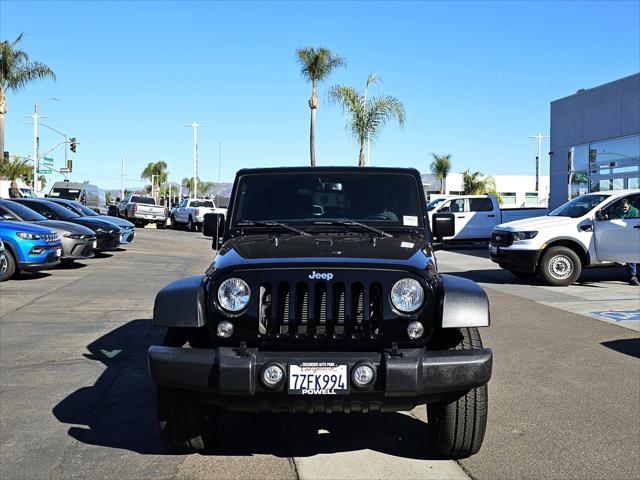 used 2017 Jeep Wrangler car, priced at $24,900