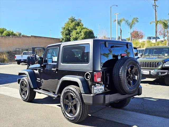 used 2017 Jeep Wrangler car, priced at $24,900