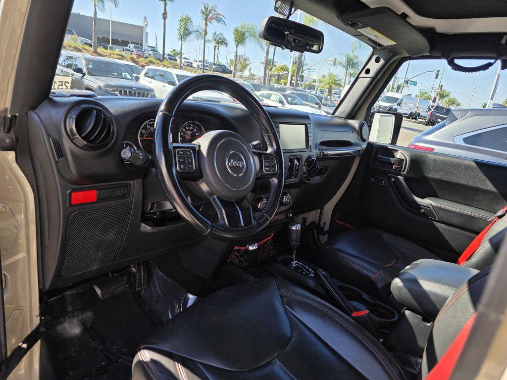 used 2017 Jeep Wrangler Unlimited car, priced at $23,900