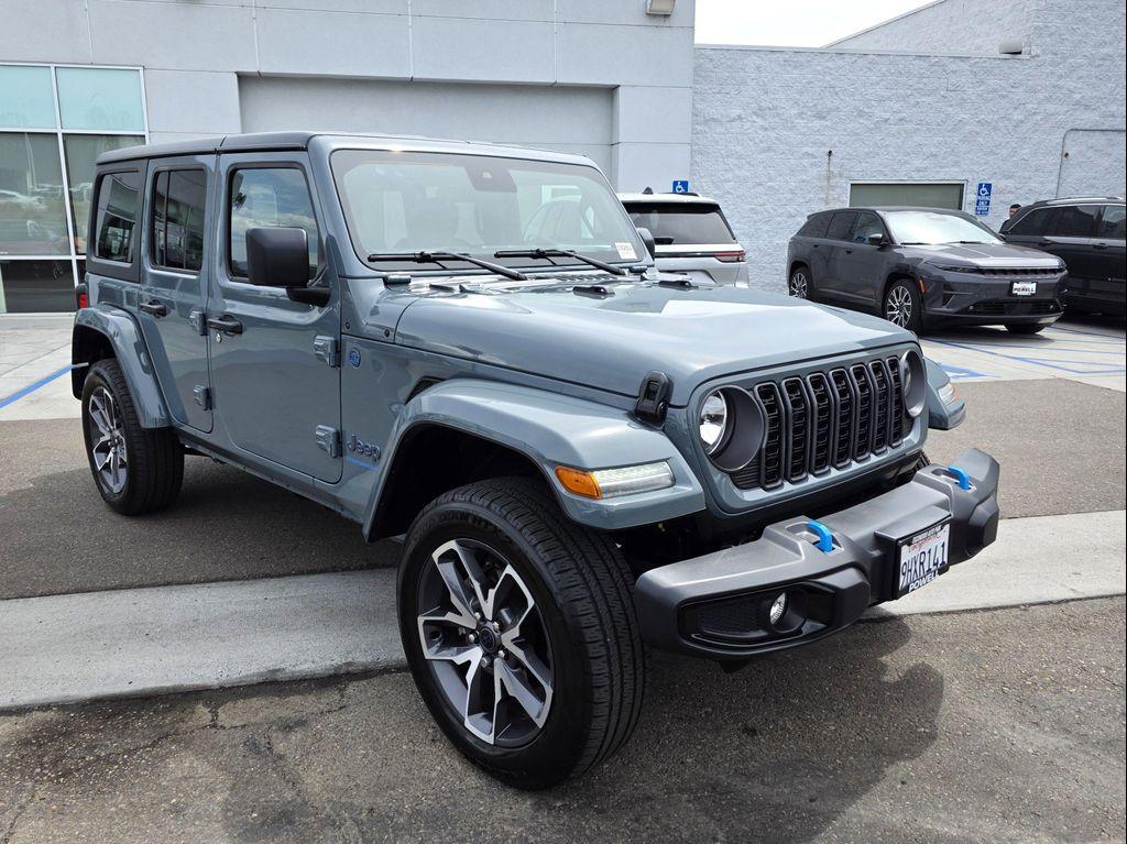 used 2024 Jeep Wrangler 4xe car, priced at $35,900